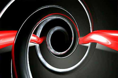 Product picture VIDEO-FUEL.COM - 0210 HD - Black Red Spiral